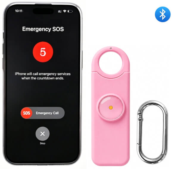 personal alarm keychain